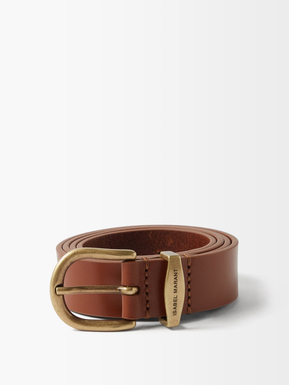 Zadd leather belt Brown Isabel Marant | MATCHESFASHION FR