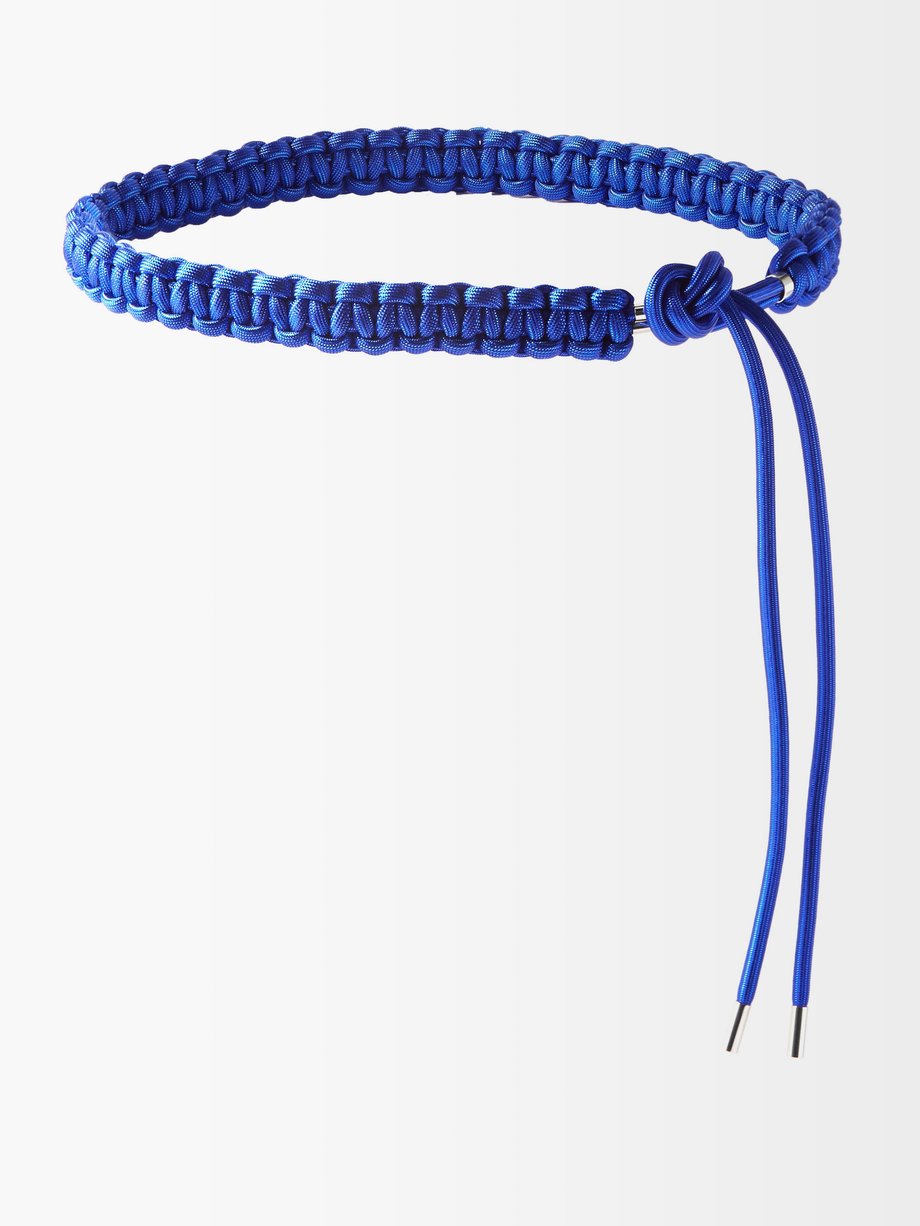 Isabel Marant Blue Eloyce braided belt