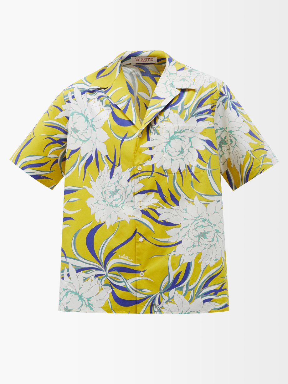 valentino tropical shirt