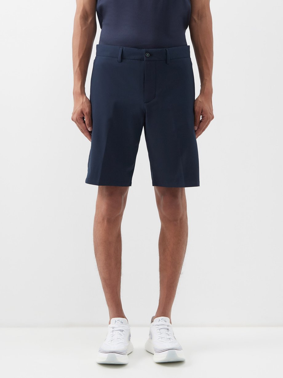 Navy Kim mesh-panelled golf shorts | J.Lindeberg | MATCHESFASHION UK