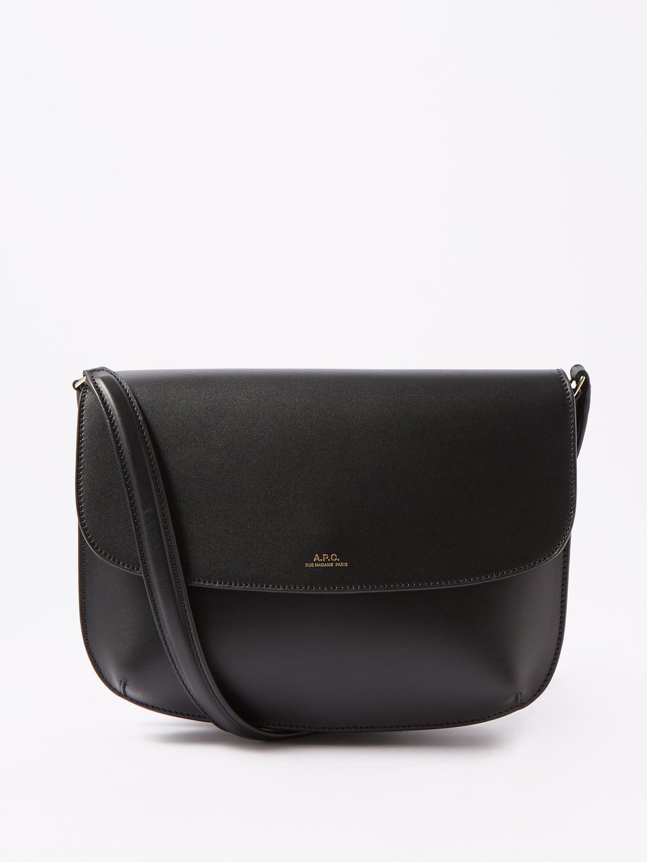 아페쎄 사라백 A.P.C. Black Sarah smooth-leather shoulder bag
