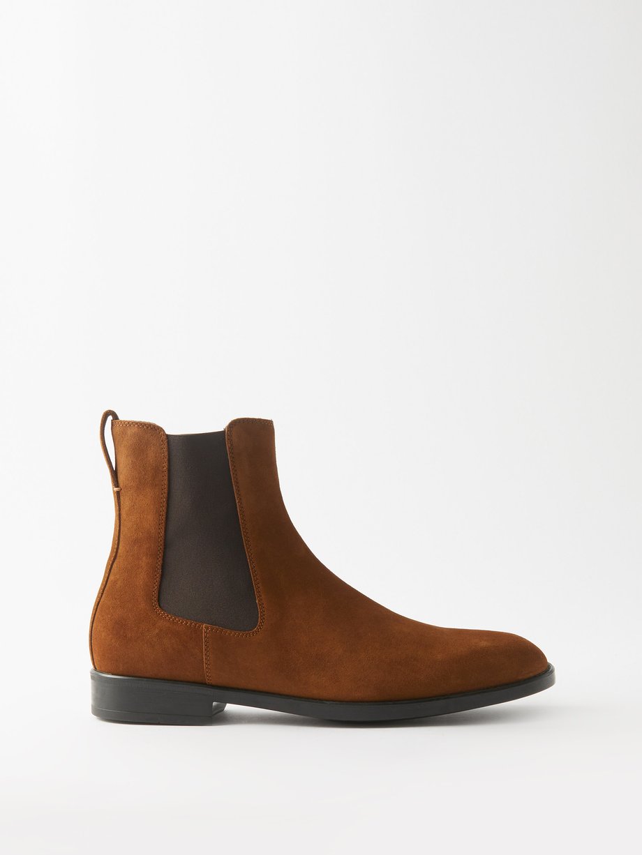 Brown Suede Chelsea boots | Tom Ford | MATCHESFASHION UK