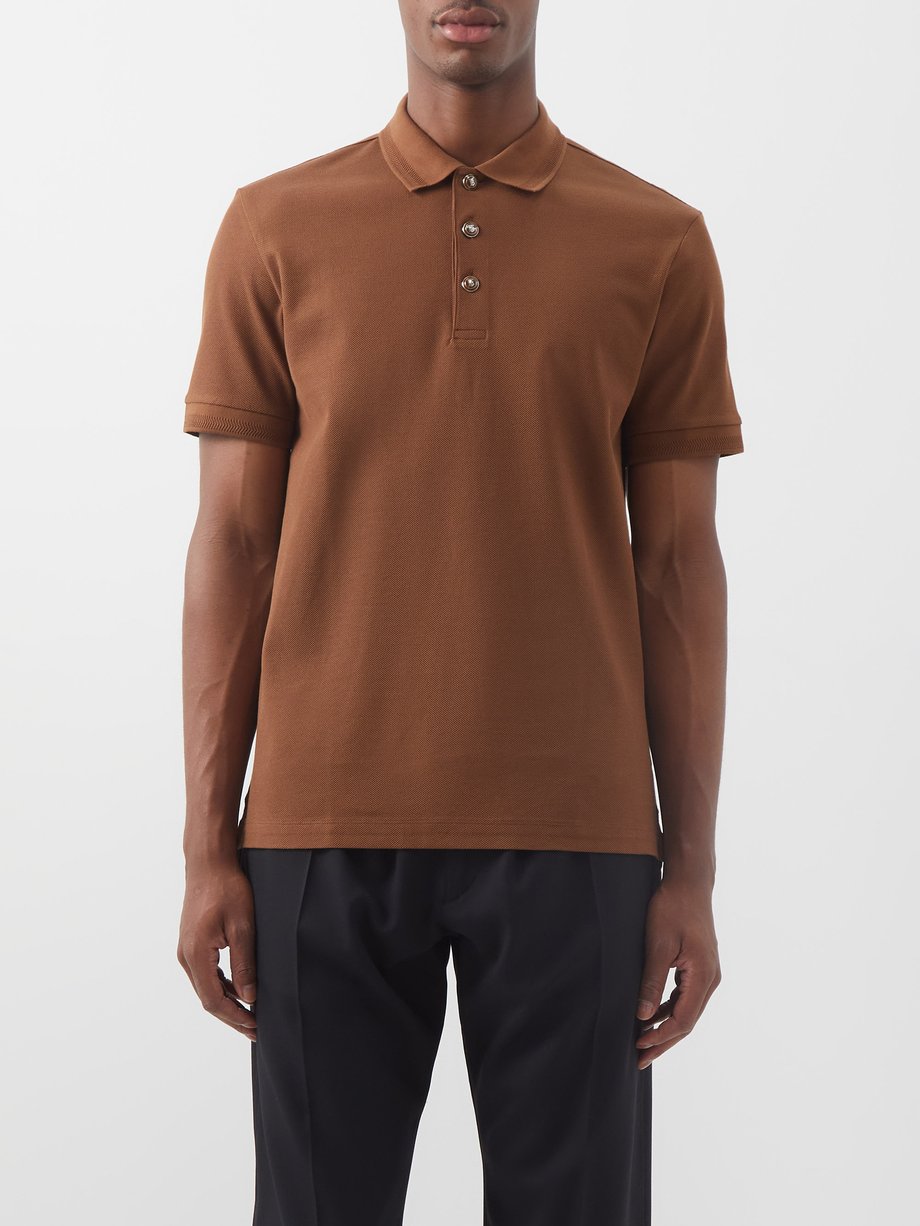 Matchesfashion Heren Kleding Tops & Shirts Shirts Poloshirts Piqué-cotton Polo Shirt 