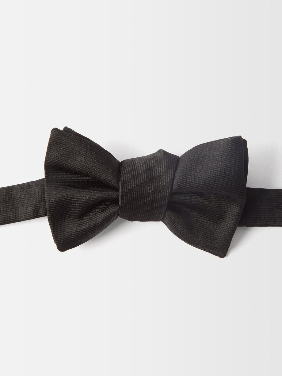 undefined | Charvet Silk-rep bow tie