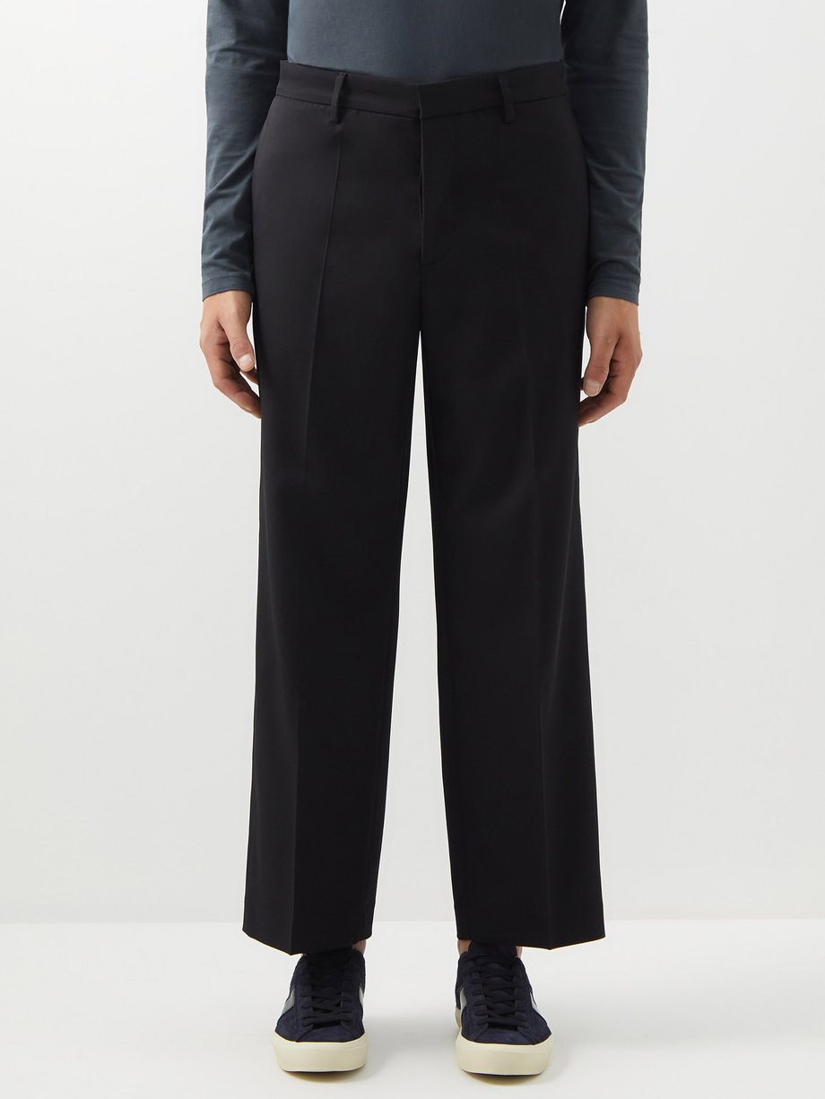 Black Novento wool-blend trousers | Barena Venezia | MATCHESFASHION UK