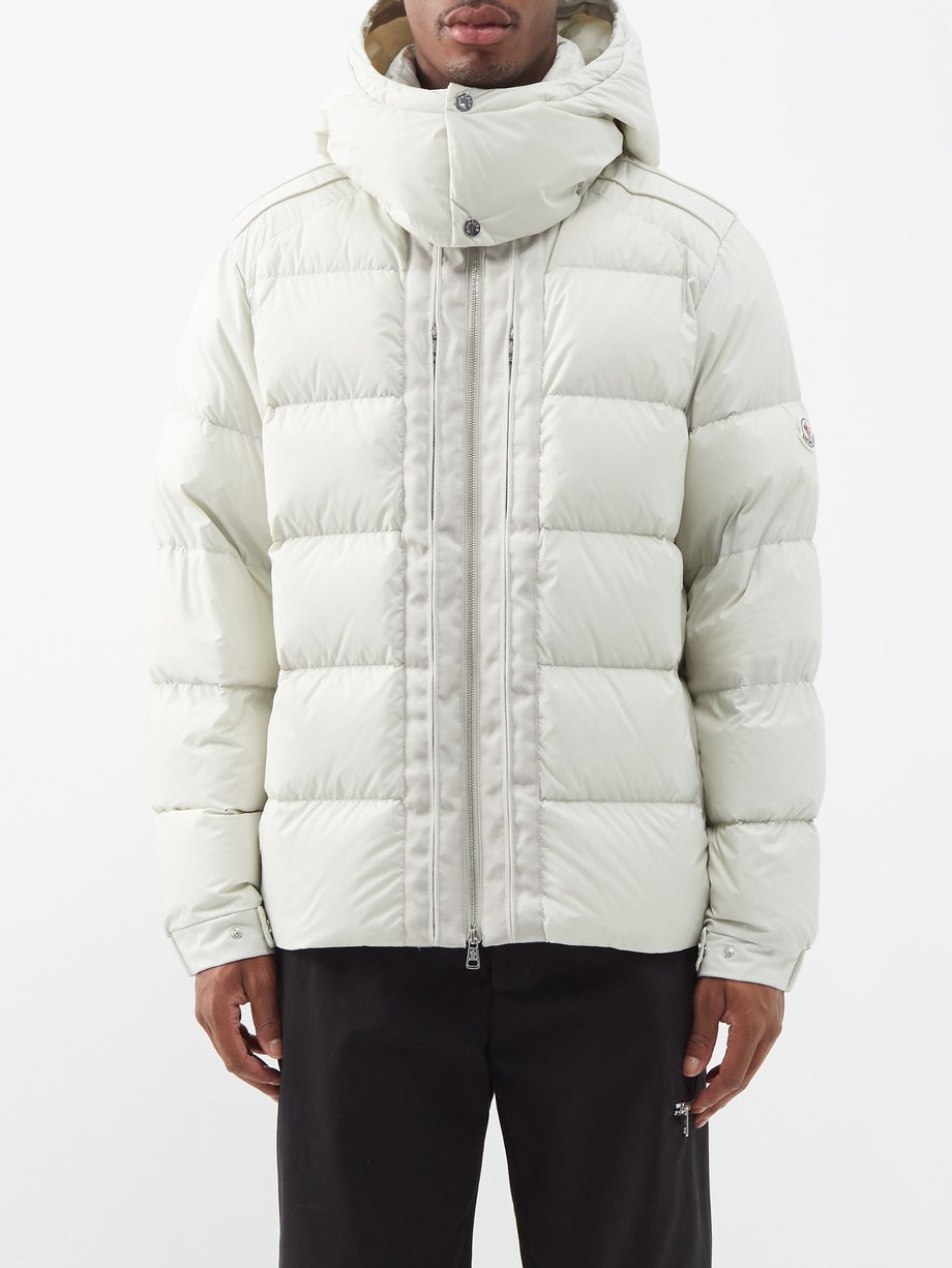 White Kerinci hooded recycled-nylon down coat | Moncler | MATCHESFASHION AU