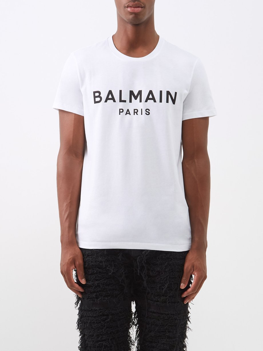 超人気セール BALMAIN ロゴTシャツ バルマン Tシャツ/カットソー(半袖