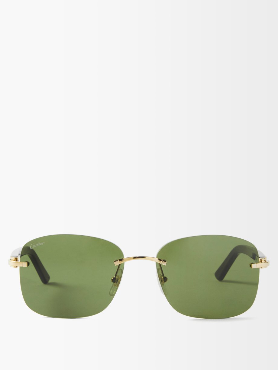 cartier acetate sunglasses