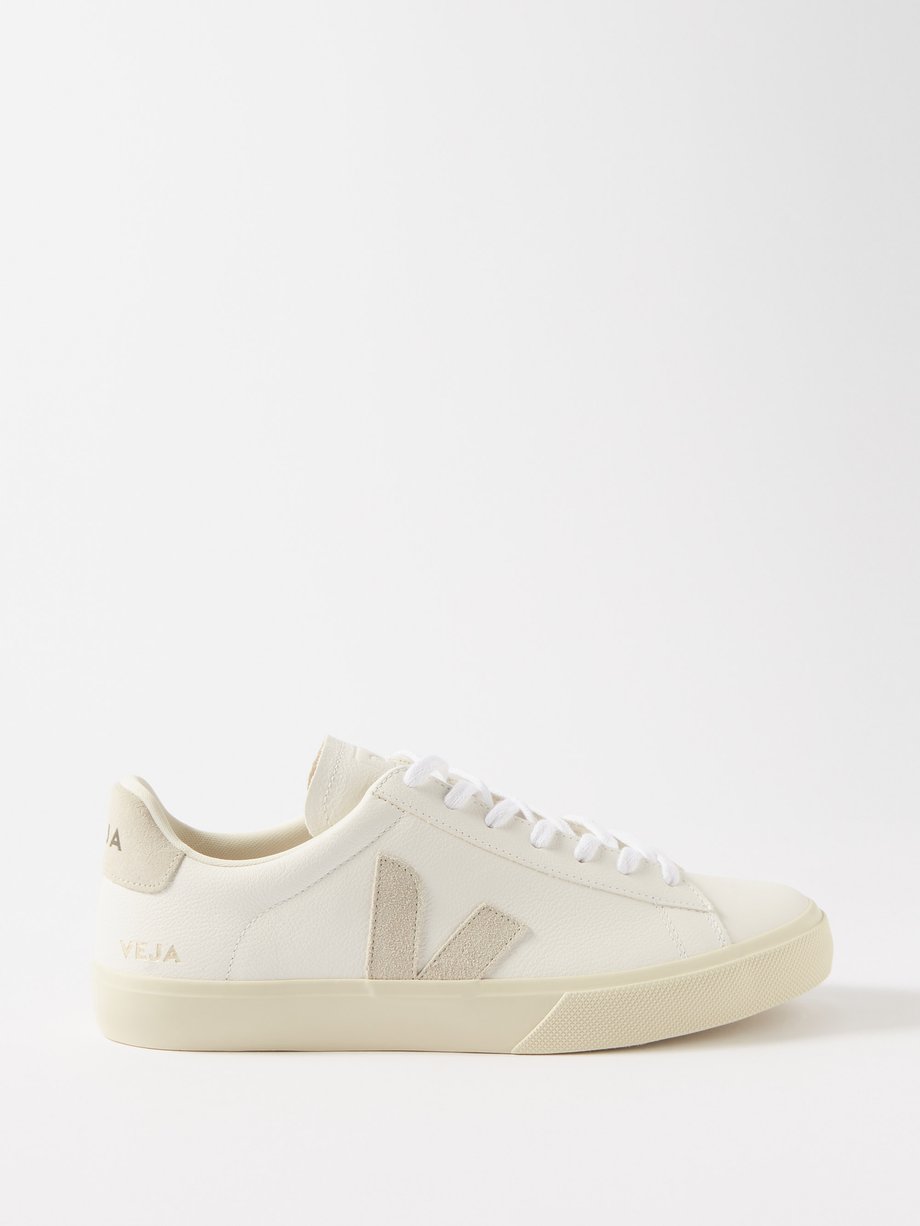 shutter Various Right Veja Veja Campo leather trainers White｜MATCHESFASHION（マッチズファッション)