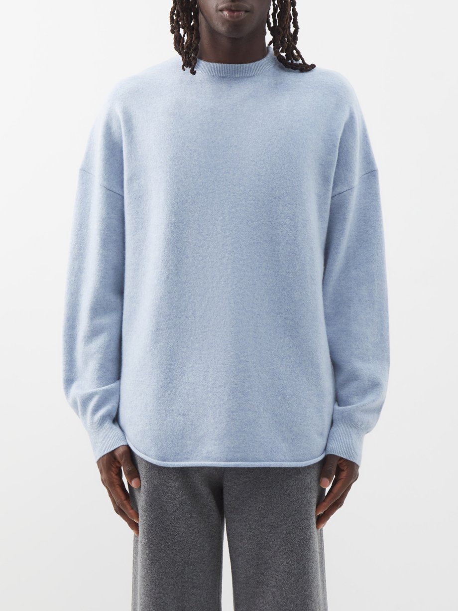 No.53 Crew Hop stretch-cashmere sweater