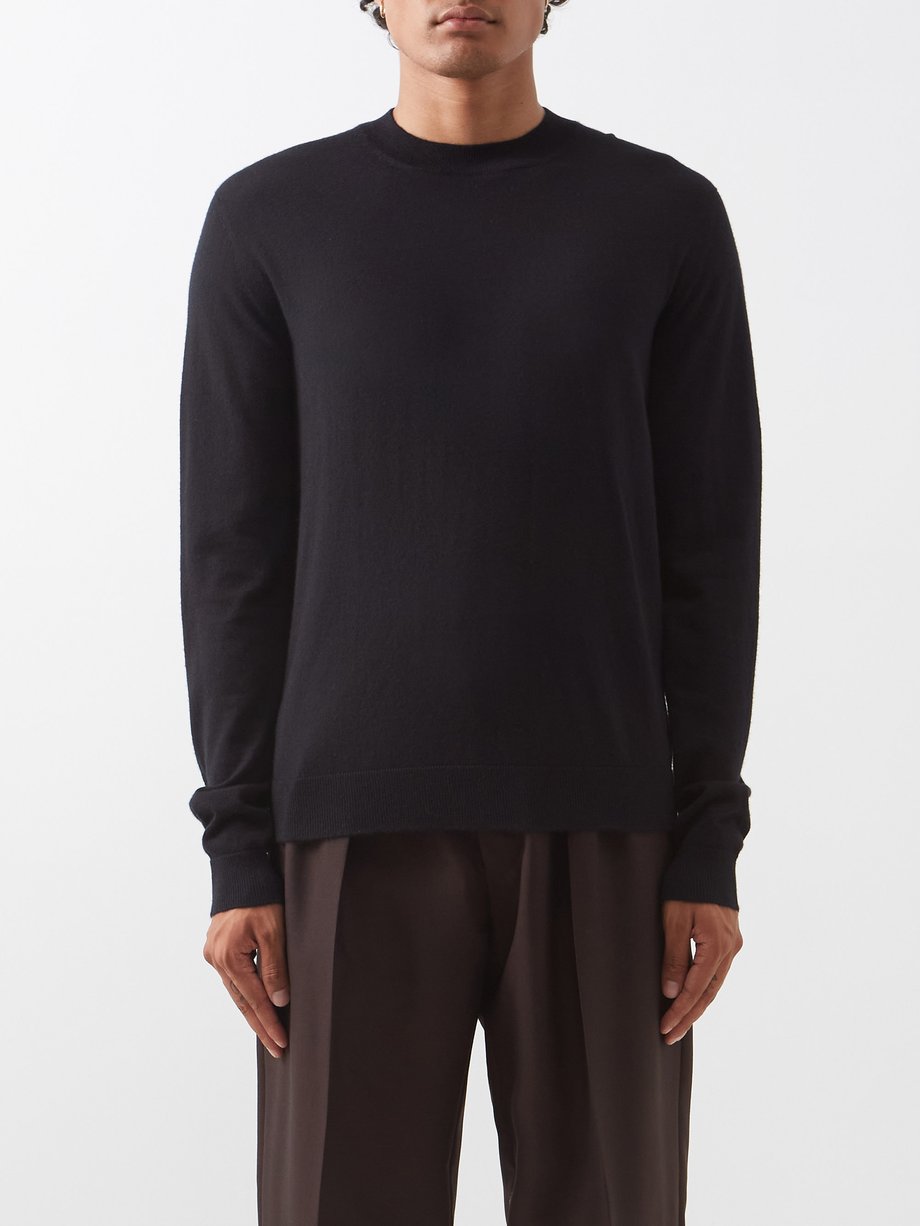 Black Parkerus cashmere sweater | Iris von Arnim | MATCHESFASHION AU