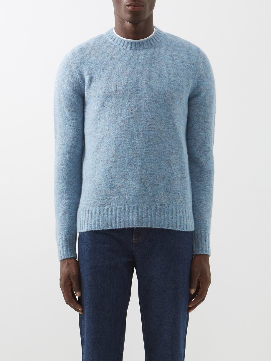 apc blue sweater