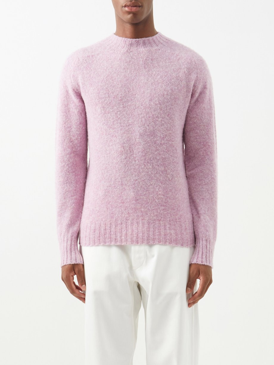 L.E.J Pink Brushed-wool sweater | 매치스패션, 모던 럭셔리 온라인 쇼핑