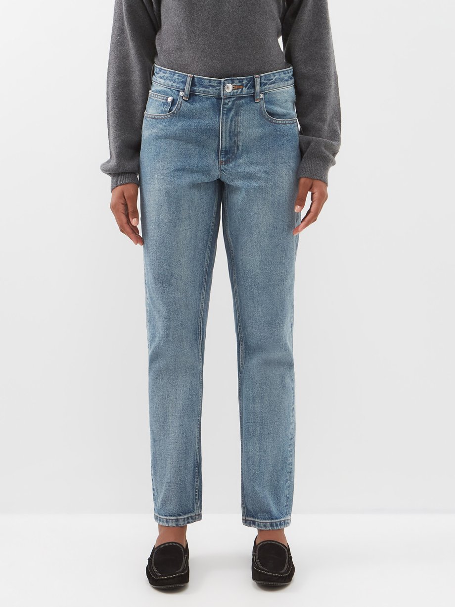 Blue X Jane Birkin boyfriend jeans | A.P.C. | MATCHESFASHION US