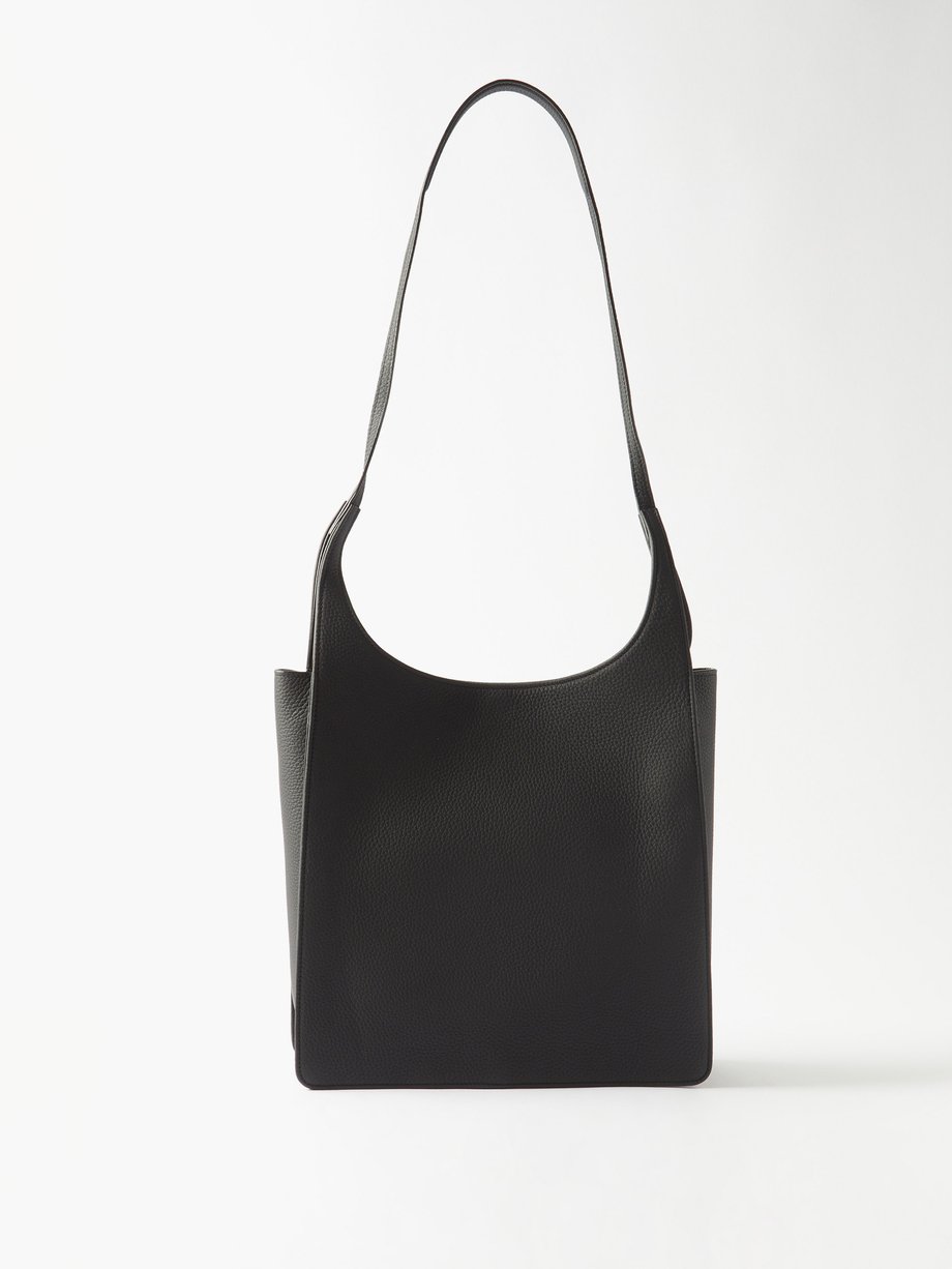 Black Jules grained-leather shoulder bag | The Row | MATCHESFASHION UK
