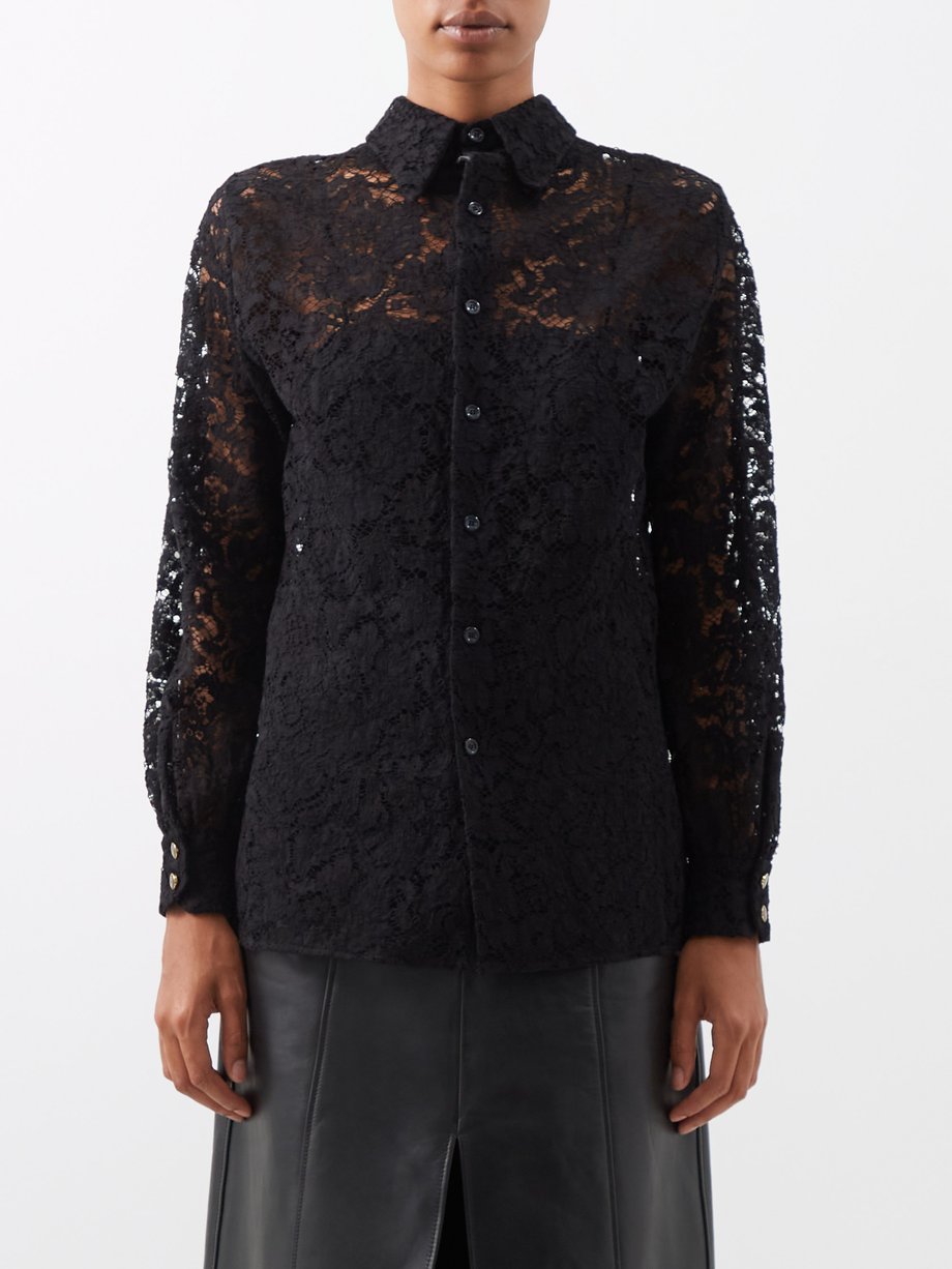 gucci lace top