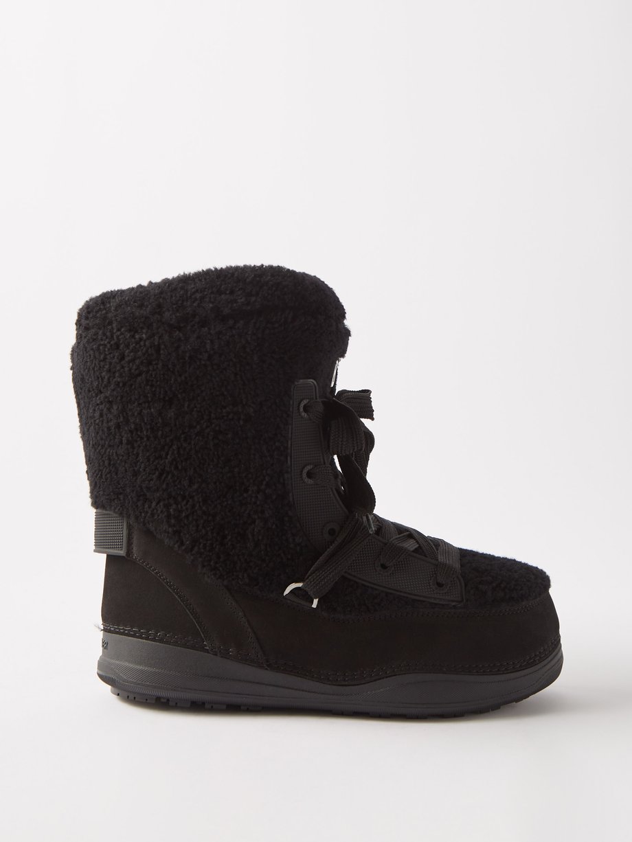 La Plagne 1 shearling snow boots Black Bogner | MATCHESFASHION FR