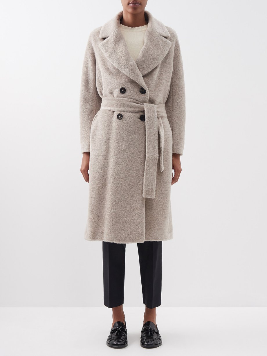 S Max Mara Beige Zefir coat | 매치스패션, 모던 럭셔리 온라인 쇼핑