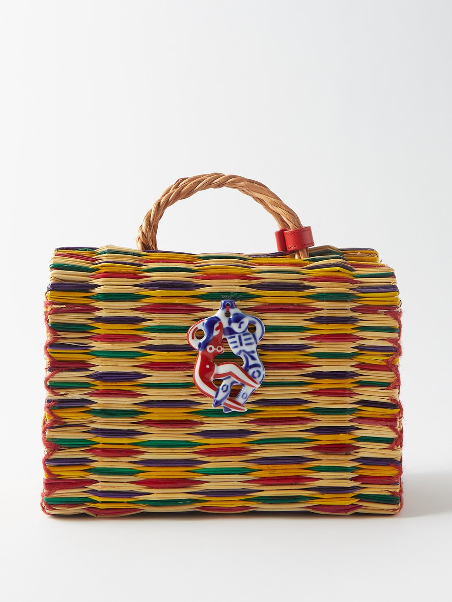 하이멧 아틀란티카 차차백 미디움 (패피들이 사랑하는 여름 가방 라탄백!) Heimat Atlantica Bright Chacha Chito medium rattan basket bag