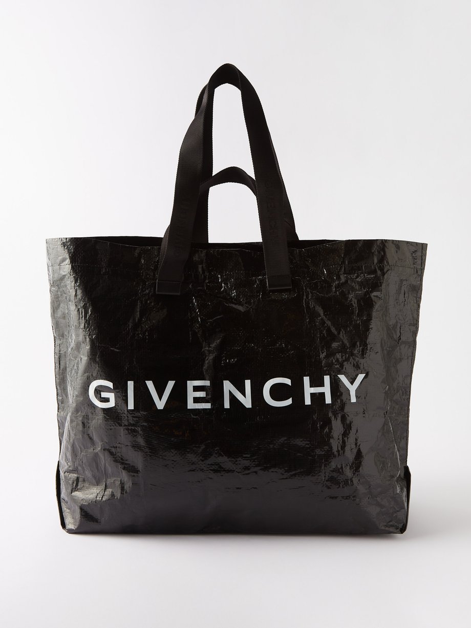 Givenchy Givenchy G-Shopper crinkled tote bag Black｜MATCHESFASHION（マッチズ ...