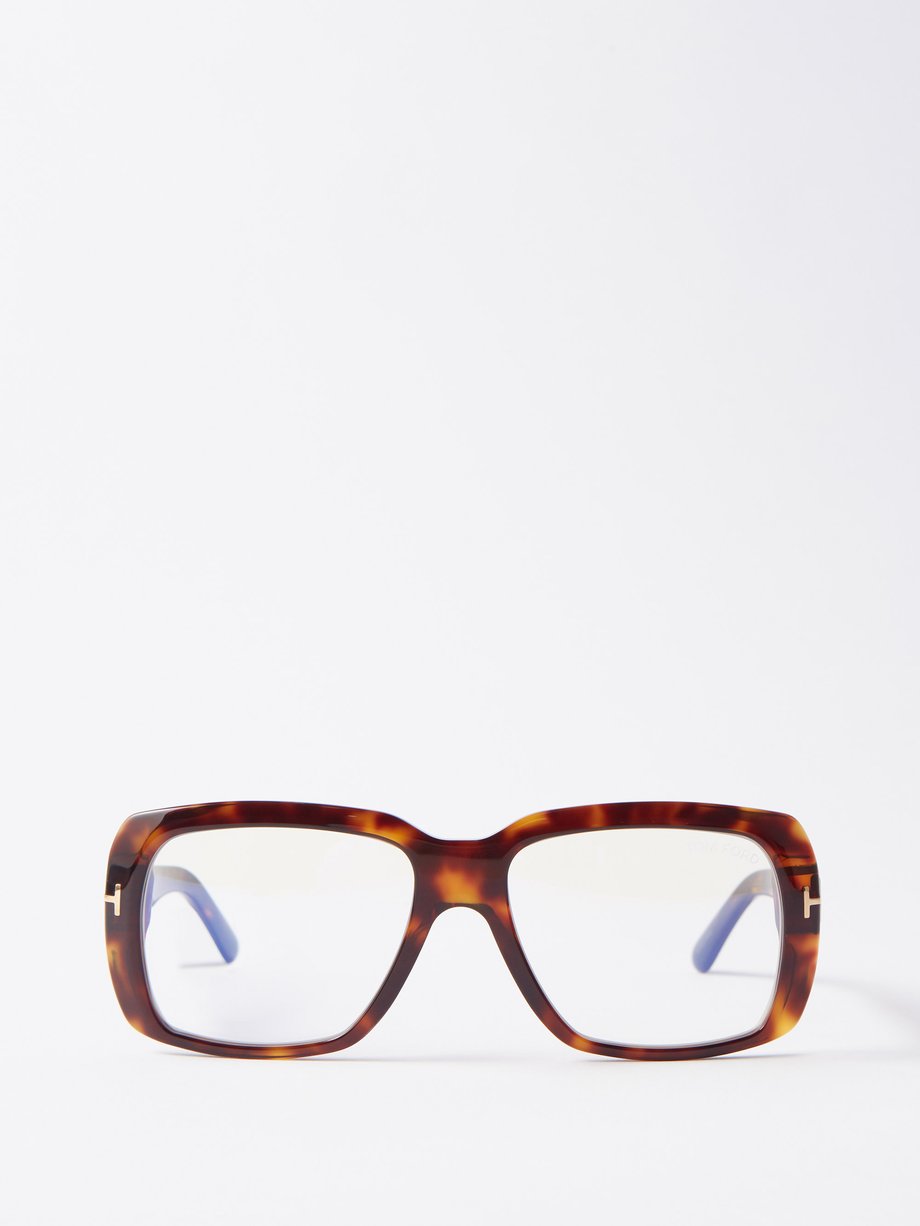 Brown Navigator acetate glasses | Tom Ford | MATCHESFASHION AU