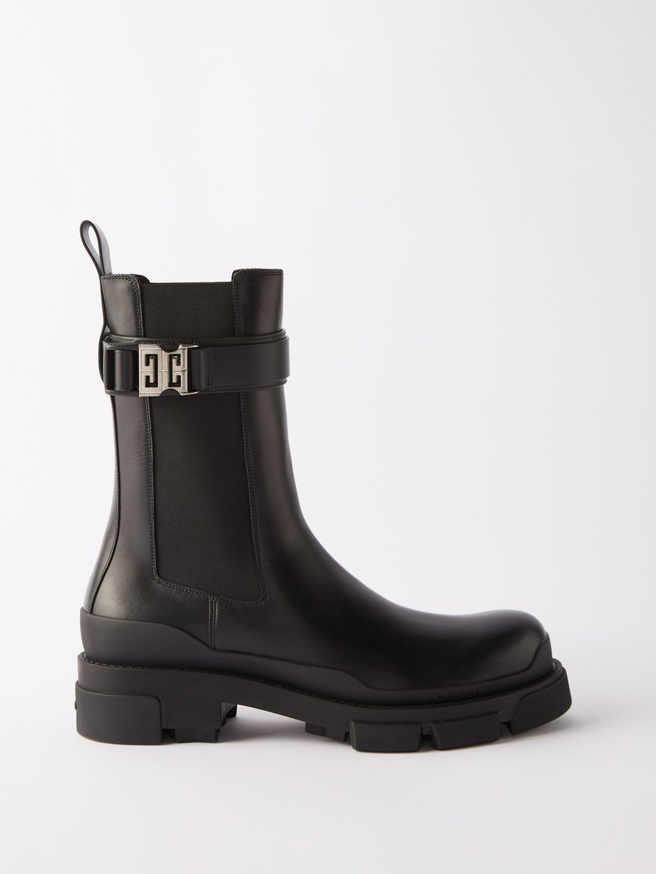 Black Terra leather Chelsea boots | Givenchy | MATCHESFASHION US