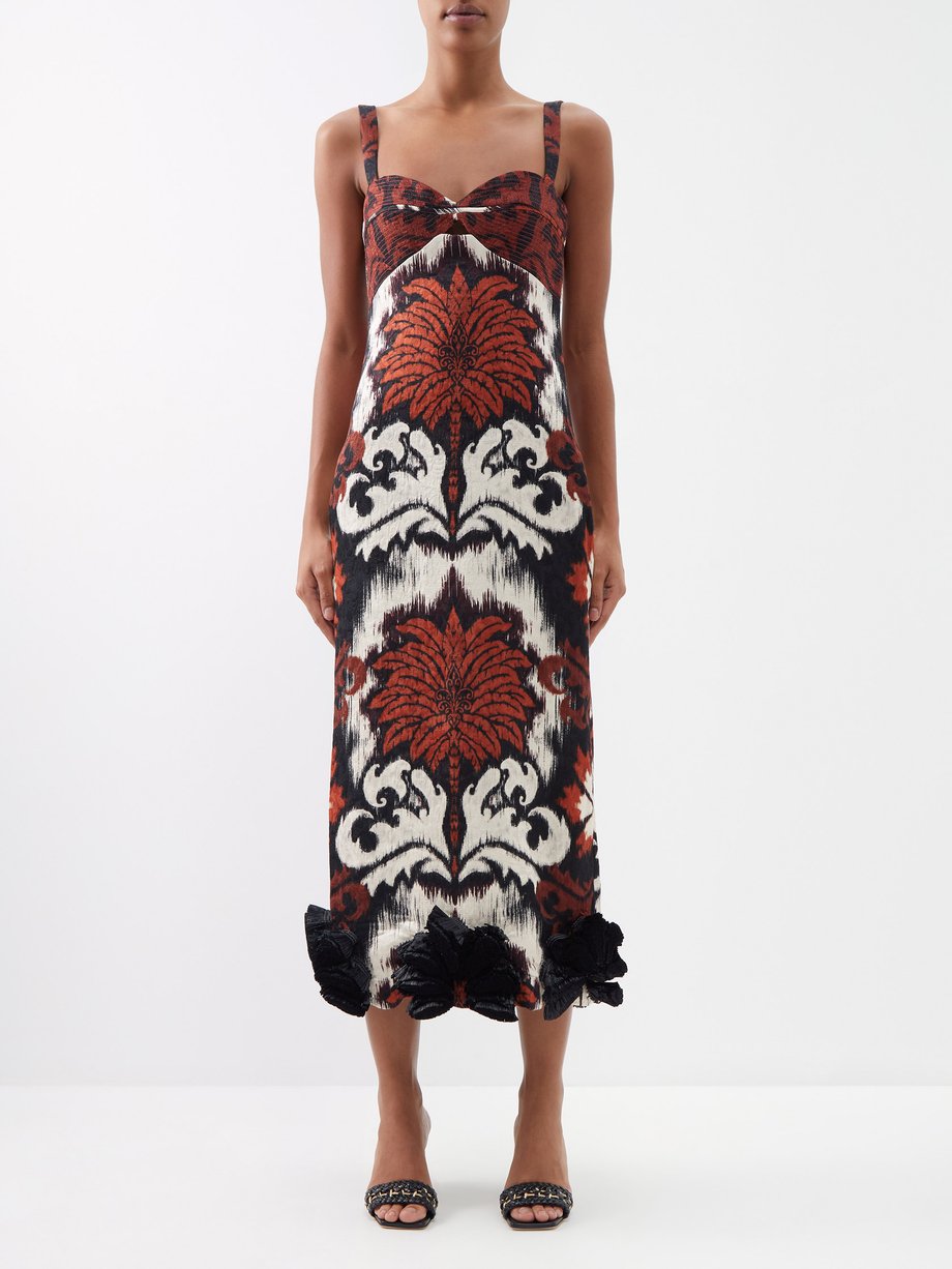 Johanna Ortiz Johanna Ortiz Talismatic Message wool-blend maxi dress ...