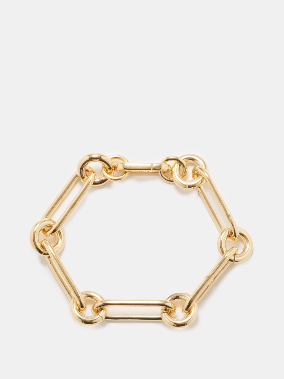 Laura Lombardi Gold Ilaria 14kt gold-plated chain bracelet | 매치스패션, 모던