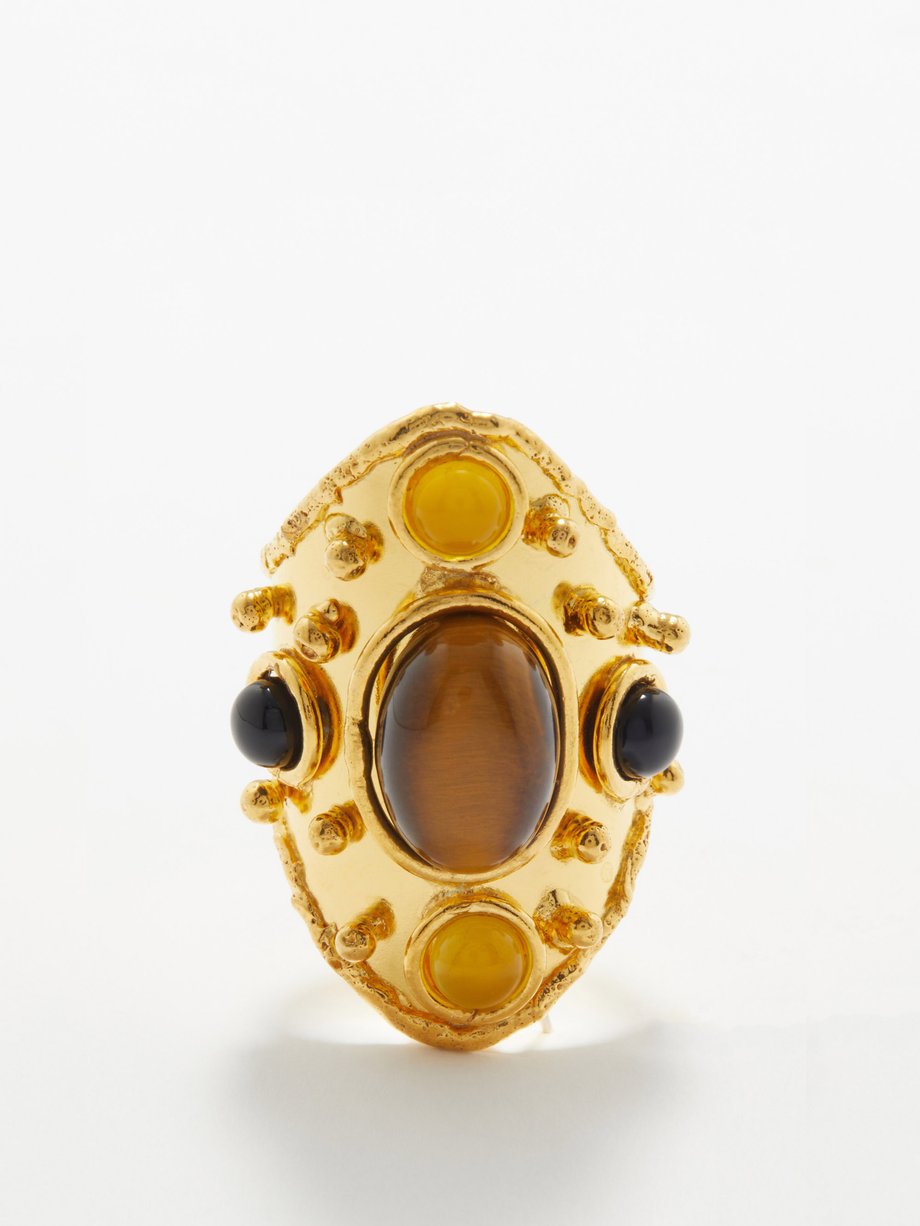 Gold Little Byzance gold-plated ring | Sylvia Toledano | MATCHESFASHION US