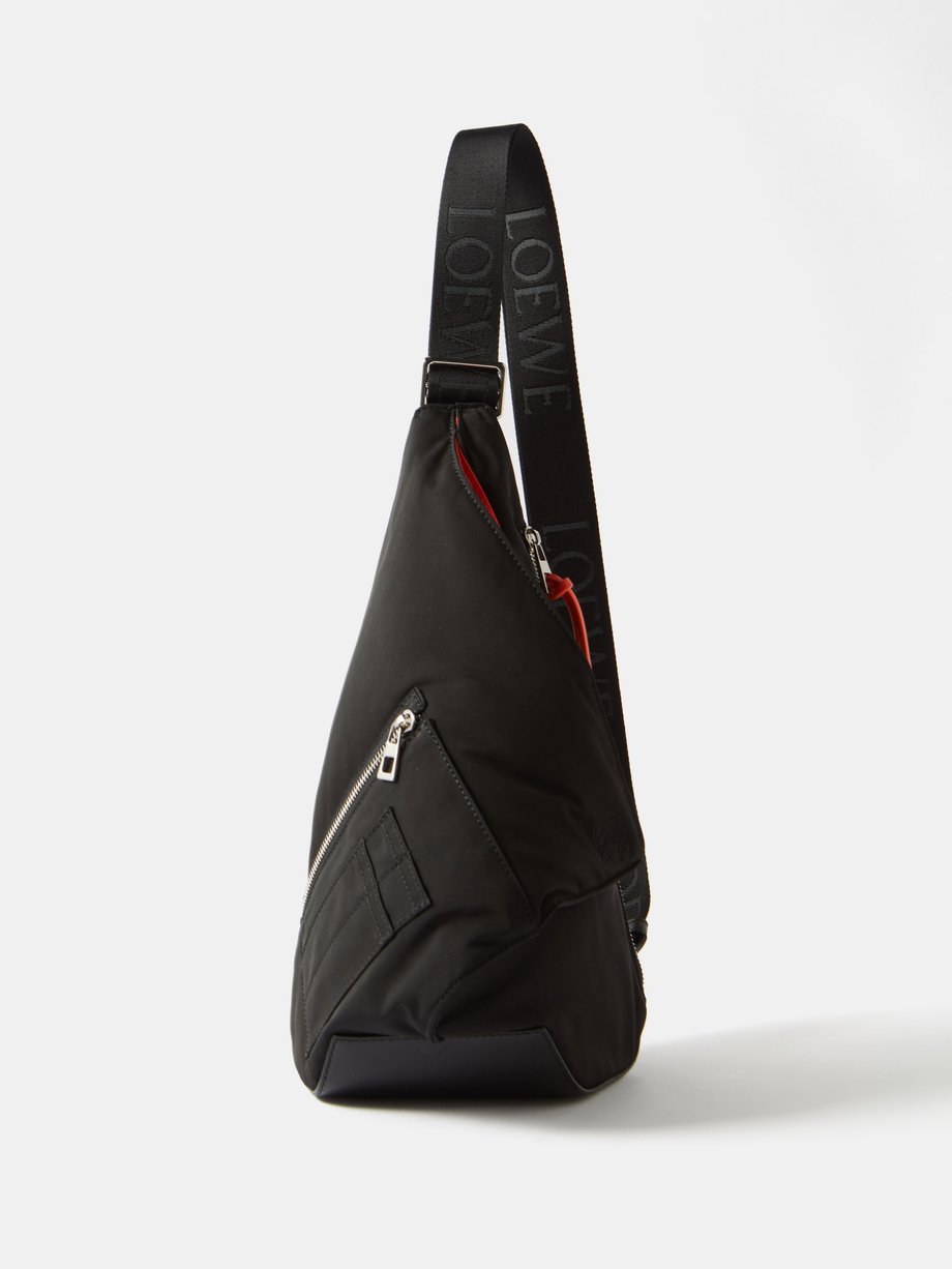 Black Anton padded cross-body bag | LOEWE | MATCHESFASHION UK