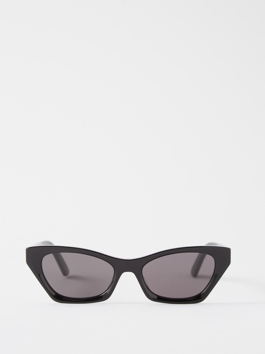 Black DiorMidnight B1I cat-eye acetate sunglasses | DIOR ...