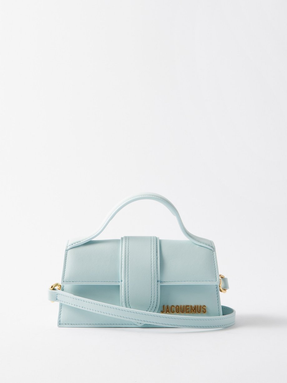 Blue Bambino matte-leather top-handle bag | Jacquemus | MATCHESFASHION AU