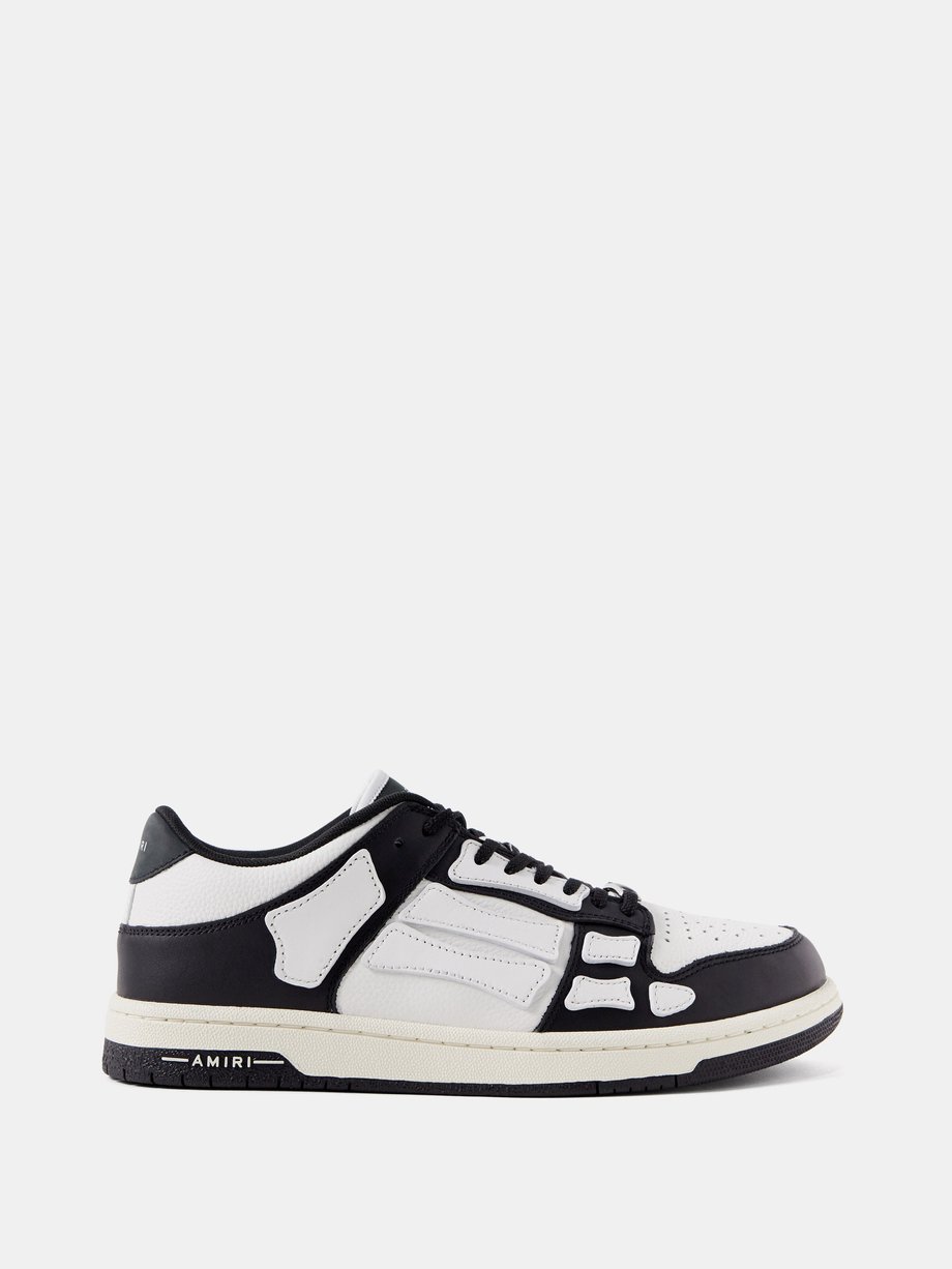 Black Skel Top leather trainers | Amiri | MATCHESFASHION AU