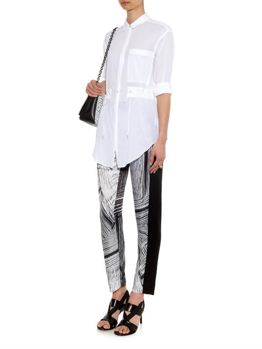 Mist cotton shirt Helmut Lang MATCHESFASHION US