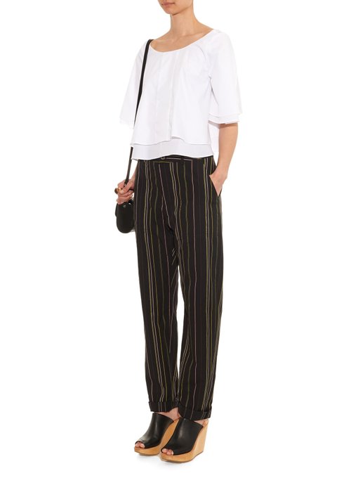 Escapade striped cotton trousers | Rachel Comey | MATCHESFASHION US