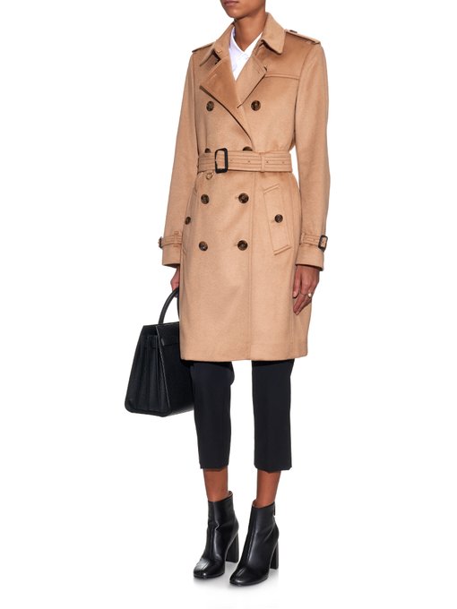 Kensington long cashmere trench coat | Burberry London | MATCHESFASHION UK