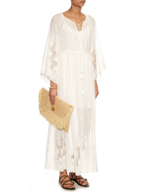 Harlequin cotton and silk-blend dress | Zimmermann | MATCHESFASHION UK