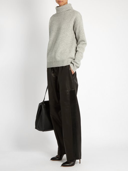 Astrid loose-fit leather trousers | Joseph | MATCHESFASHION US