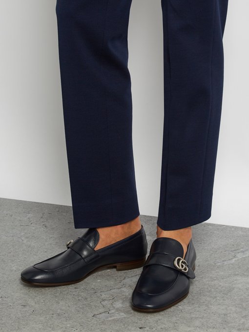 Donnie GG leather loafers | Gucci | MATCHESFASHION UK