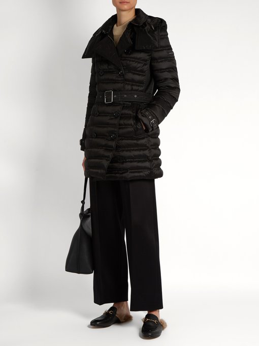 Chesterford mid-length quilted coat 