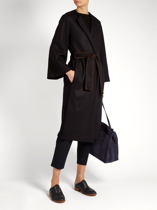 Duna collarless wool-blend coat | The Row | MATCHESFASHION UK