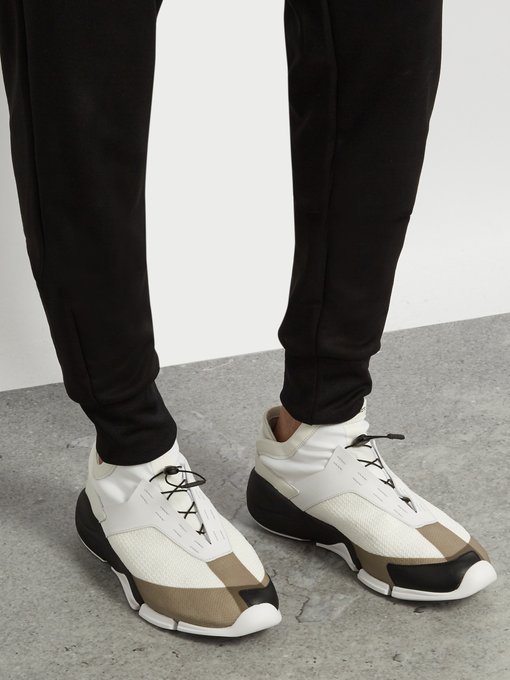 Future toggle-tie low-top trainers | Y-3 | MATCHESFASHION US