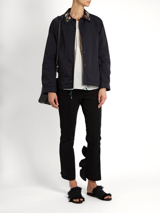 Point-collar embellished jacket | Muveil | MATCHESFASHION UK