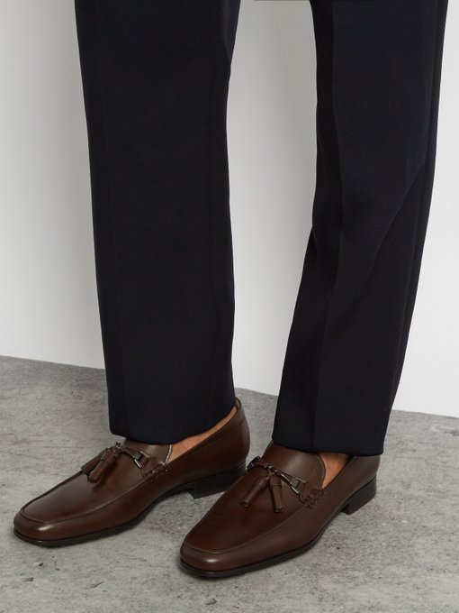 Leather tassel loafers | Tod's 