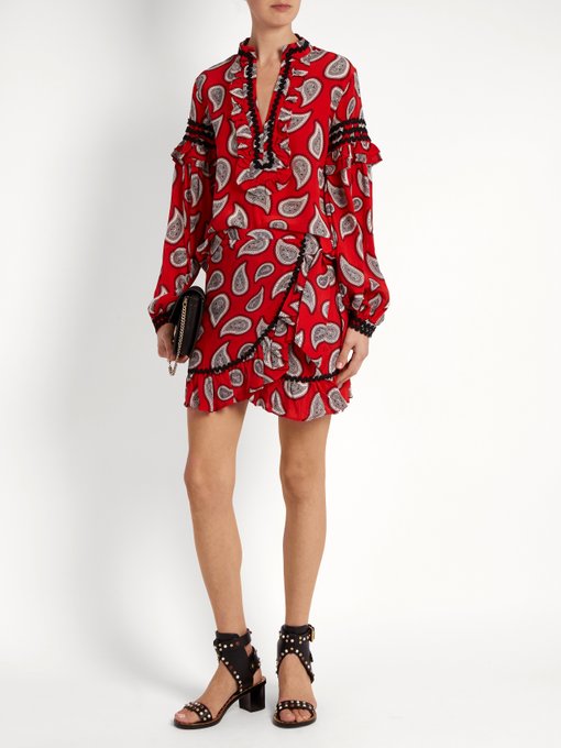 Bill paisley-print silk blouse | Dodo Bar Or | MATCHESFASHION UK