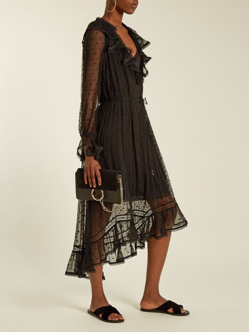 Tulsi Dot crinkle silk-georgette dress | Zimmermann | MATCHESFASHION.COM UK
