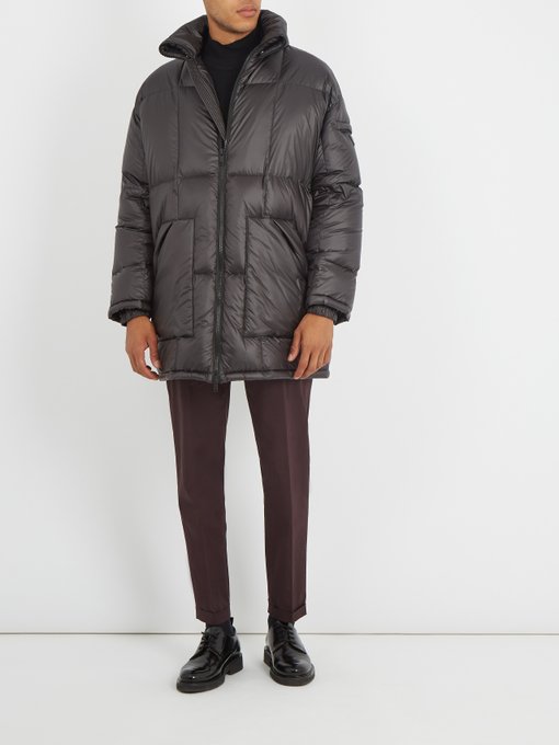 Zip-through quilted down coat | Prada | MATCHESFASHION UK