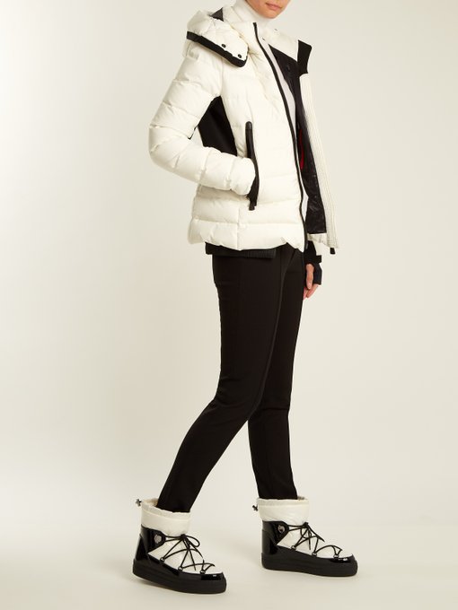 Ynnaf nylon and patent-leather après-ski boots展示图