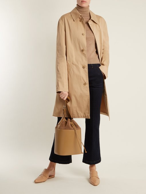 Claire leather and suede bucket bag | A.P.C. | MATCHESFASHION US