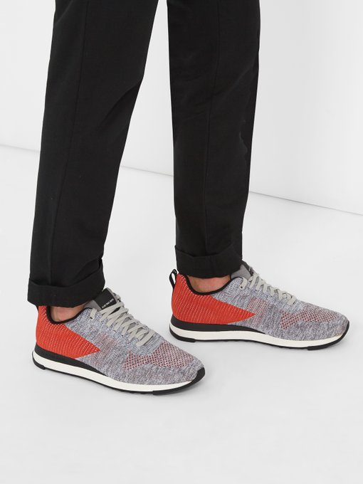 paul smith rappid knitted trainers